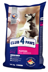 Club4paws Premium для цуценят всіх порід (курка)14 кг 913104 фото